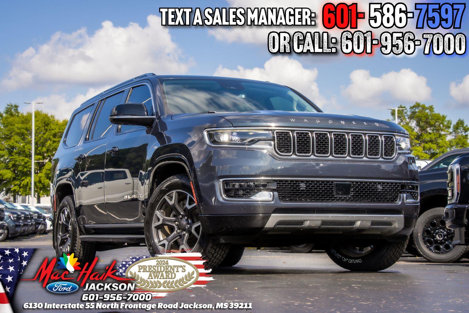 Gray 2023 Jeep Wagoneer SUV / Crossover 4X2 Automatic